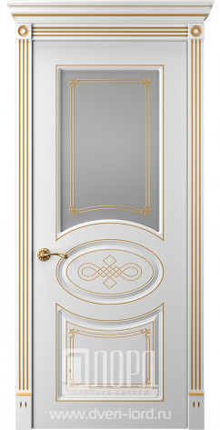 Лорд Межкомнатная дверь Прима 7 ДО Патина золото, арт. 23334